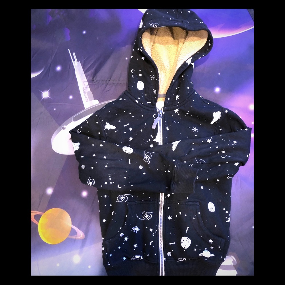 Hanna Anderson Boys Lined Sweatshirt